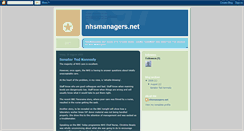 Desktop Screenshot of nhsmanagers.blogspot.com