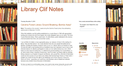 Desktop Screenshot of libraryclifnotes.blogspot.com