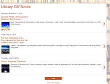 Tablet Screenshot of libraryclifnotes.blogspot.com