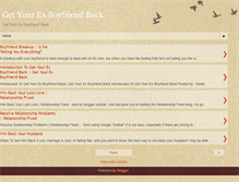 Tablet Screenshot of exboyfriend-back.blogspot.com