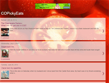 Tablet Screenshot of copickyeats.blogspot.com