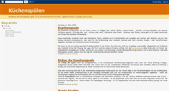 Desktop Screenshot of kuechenspuelen.blogspot.com