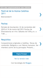 Mobile Screenshot of festivaldelamusicacatolica.blogspot.com