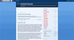 Desktop Screenshot of cemberin-disinda.blogspot.com