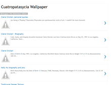 Tablet Screenshot of cuatropatasycia.blogspot.com