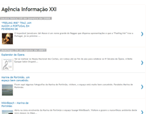 Tablet Screenshot of informacaoxxi.blogspot.com