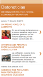 Mobile Screenshot of datonoticias.blogspot.com
