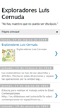 Mobile Screenshot of exploradoresluiscernuda-concha.blogspot.com