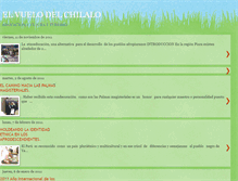 Tablet Screenshot of elvuelodelchilalo.blogspot.com