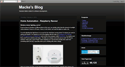 Desktop Screenshot of mackeblog.blogspot.com