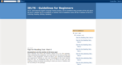 Desktop Screenshot of ielts-guidelines.blogspot.com