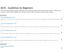 Tablet Screenshot of ielts-guidelines.blogspot.com