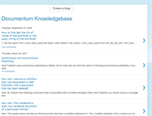 Tablet Screenshot of dctm-knowledgebase.blogspot.com