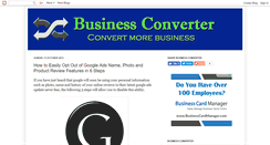 Desktop Screenshot of businessconverter.blogspot.com