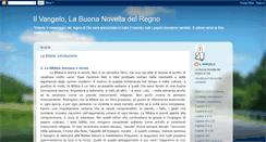 Desktop Screenshot of ilvangelolabuonanovelladelregno.blogspot.com