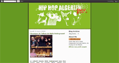 Desktop Screenshot of hiphop-algerien.blogspot.com