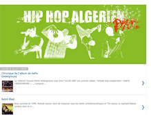 Tablet Screenshot of hiphop-algerien.blogspot.com