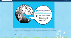 Desktop Screenshot of intlangfest.blogspot.com