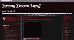 Desktop Screenshot of dronedoomland.blogspot.com