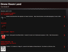 Tablet Screenshot of dronedoomland.blogspot.com