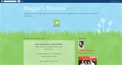 Desktop Screenshot of maggiesmission.blogspot.com