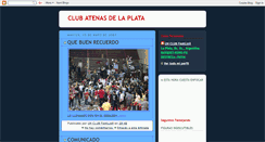 Desktop Screenshot of clubatenasdelaplata.blogspot.com