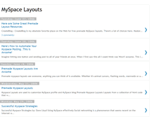 Tablet Screenshot of premademyspacelayouts.blogspot.com