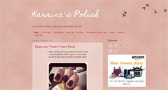 Desktop Screenshot of karrinaspolish.blogspot.com