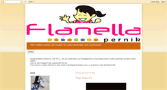 Desktop Screenshot of flanellapernik.blogspot.com