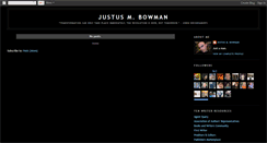 Desktop Screenshot of justusbowman.blogspot.com