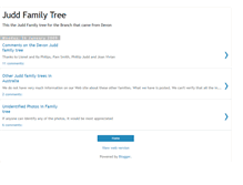 Tablet Screenshot of juddfamilytree.blogspot.com