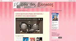 Desktop Screenshot of mundodosbonecos.blogspot.com