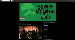 Desktop Screenshot of modern-numetal-clips.blogspot.com