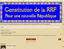 Tablet Screenshot of constitutiondelarrf.blogspot.com