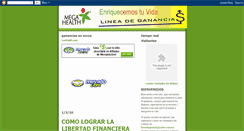 Desktop Screenshot of lineadeganancia.blogspot.com