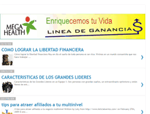 Tablet Screenshot of lineadeganancia.blogspot.com