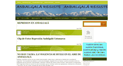Desktop Screenshot of andalgalaresiste.blogspot.com
