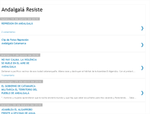 Tablet Screenshot of andalgalaresiste.blogspot.com