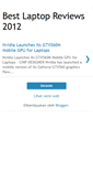 Mobile Screenshot of laptopreviews2012.blogspot.com