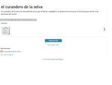 Tablet Screenshot of elcuranderodelaselva.blogspot.com