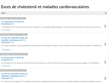 Tablet Screenshot of cholesterol-fr.blogspot.com