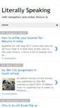Mobile Screenshot of litspeaking.blogspot.com
