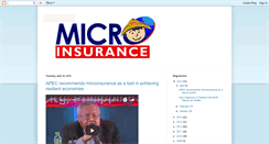 Desktop Screenshot of microinsurancephil.blogspot.com