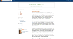 Desktop Screenshot of foodiefresno.blogspot.com