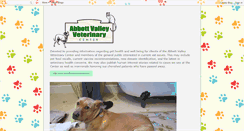 Desktop Screenshot of abbottvalleyvet.blogspot.com