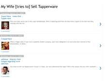 Tablet Screenshot of mywifesellstupperware.blogspot.com