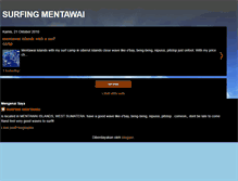 Tablet Screenshot of huntingmentawai.blogspot.com