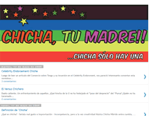 Tablet Screenshot of cultura-chicha.blogspot.com