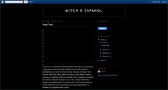 Desktop Screenshot of mitchh-espanol.blogspot.com