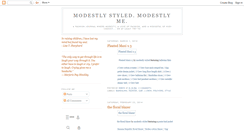 Desktop Screenshot of modestlystyled.blogspot.com